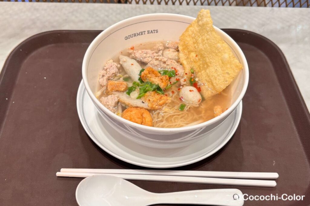 エムクオーティエ・フードコートのクイッティアオ