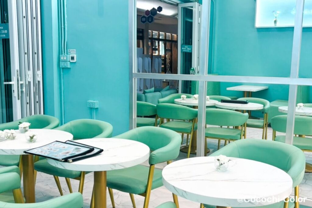 バンコク プリンカフェ H CAFE & TEA Thonglor 店内