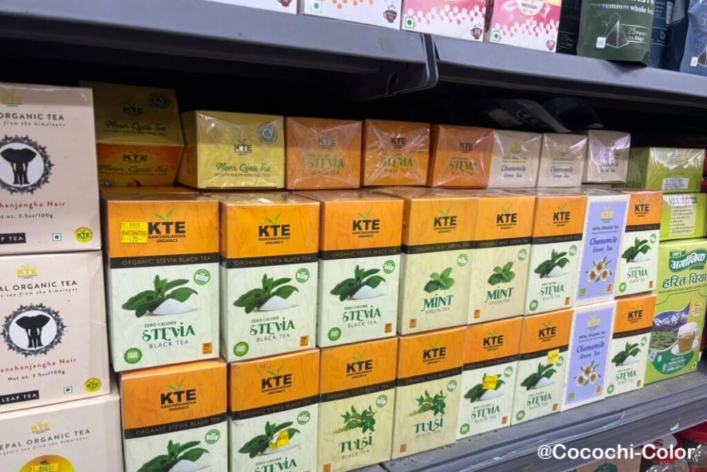 ネパール・カトマンズのビッグスーパー「Bhat-Bhateni Super-Store, Bhatbhateni」紅茶