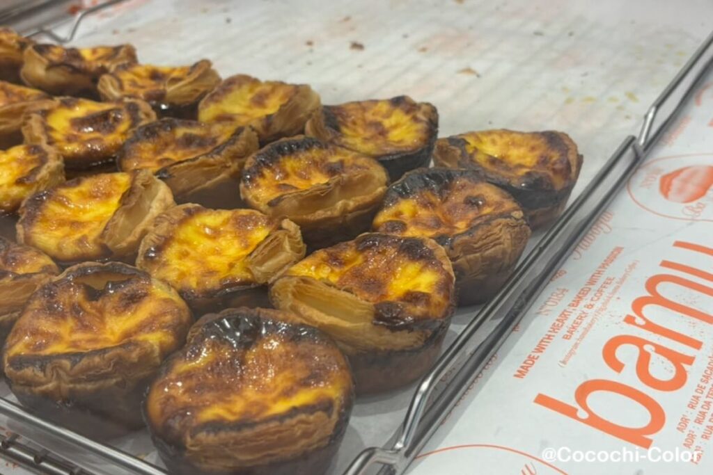 香港マカオのスイーツ・エッグタルト「Bamu」エッグタルト