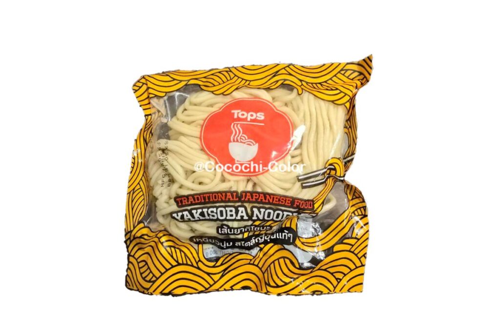 バンコク現地スーパーで美味しい「焼きそば麺」