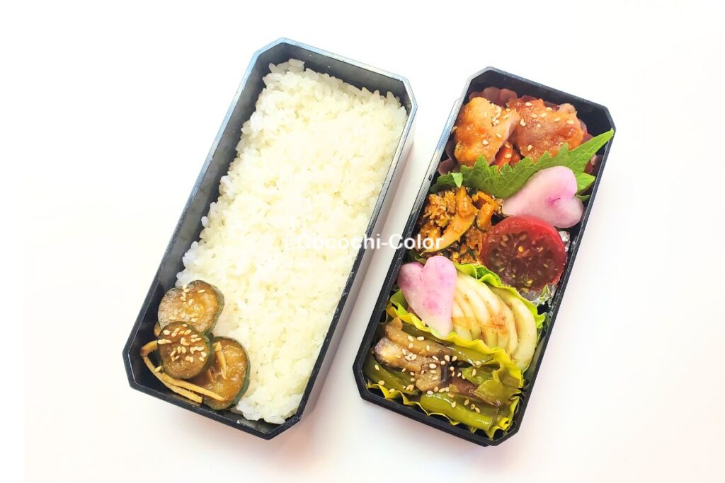 海外でお弁当「きゅうりのキューちゃん」