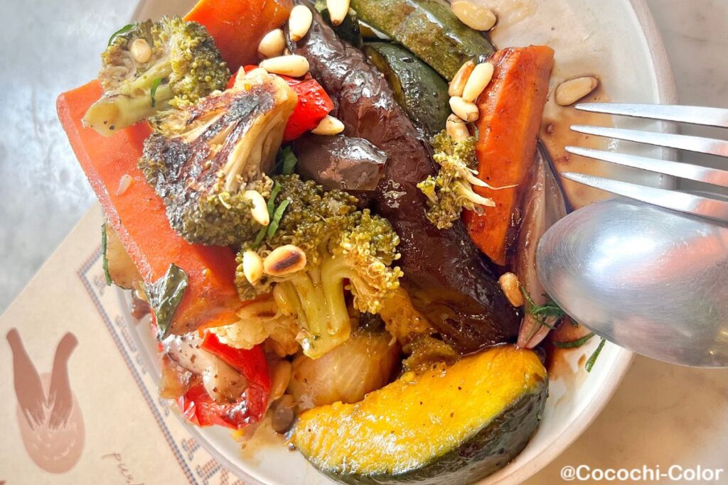 バンコク　家族連れで行けるピザ「PEPPINA」　サラダ