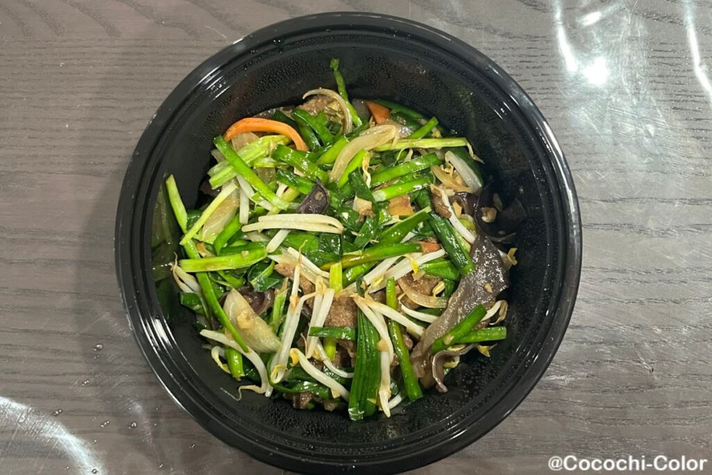 バンコクらあめん亭の【レバニラ】