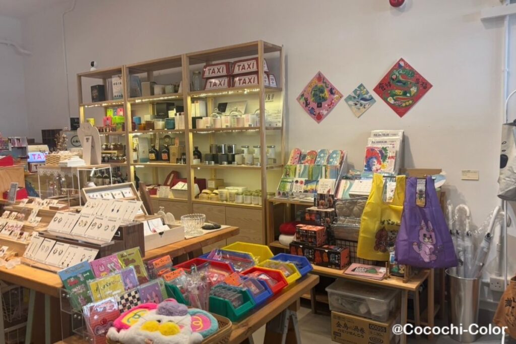 香港女子旅　観光編　「PMQ　元創方」PMQ　元創方の雑貨屋さん