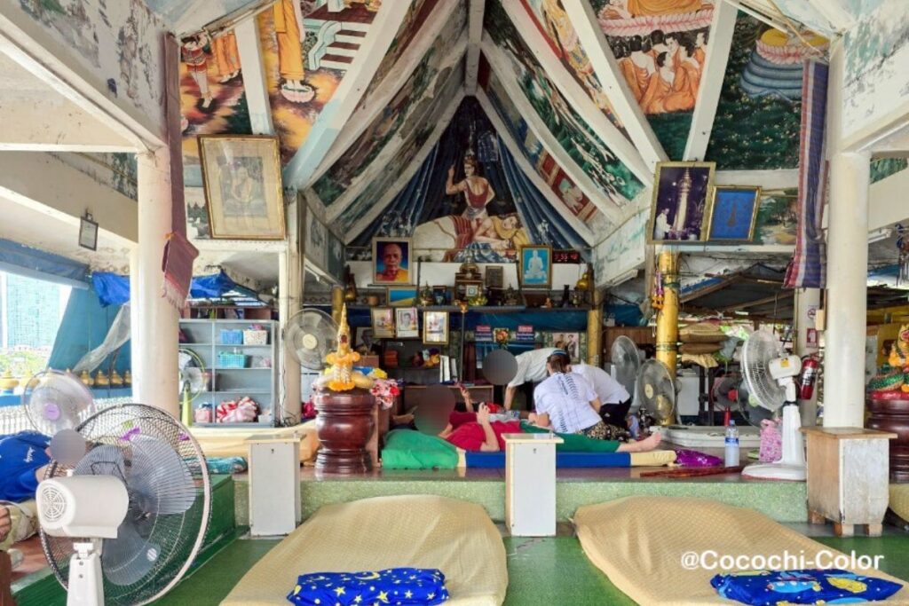 バンコクでチャオプラヤ川を眺めながらのマッサージ「Baiyoke river side massage」