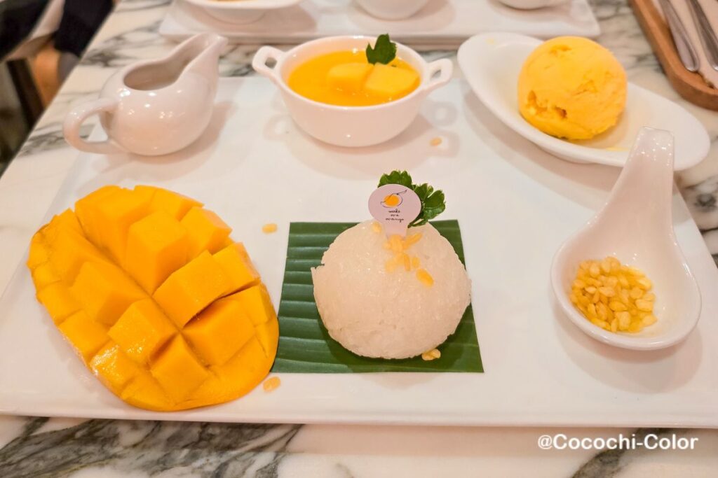 マンゴースイーツの美味しいバンコクのカフェ「Make Me Mango」