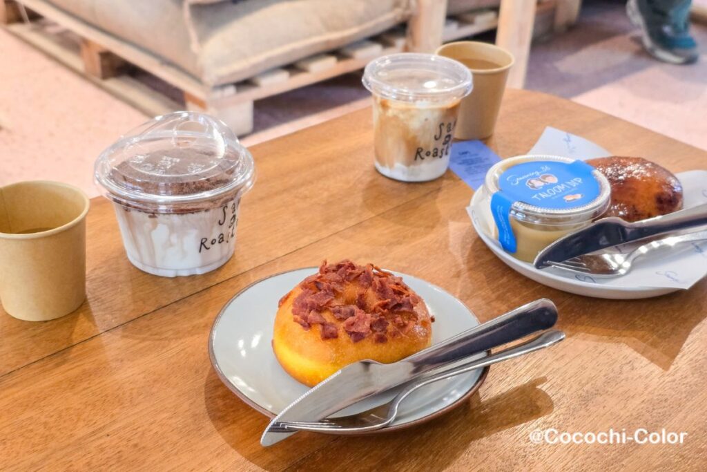 バンコクでふわふわドーナツの美味しいカフェ「Sam Roasters」